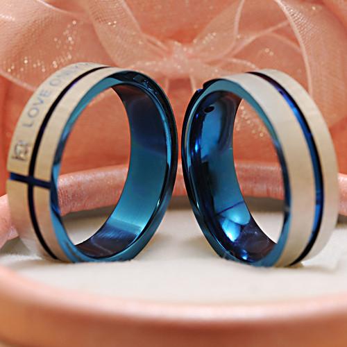 FREE-THIN BLUE LINE "LOVE ONLY YOU" RING - Thin Blue Line Wear