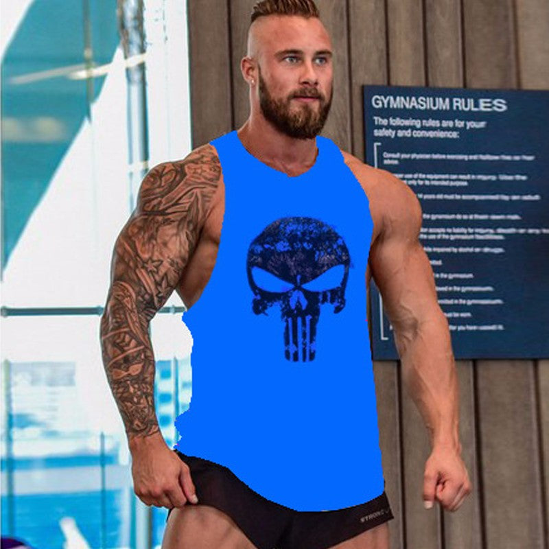 PUNISHER WORKOUT TANK TOP - Thin Blue Line Wear