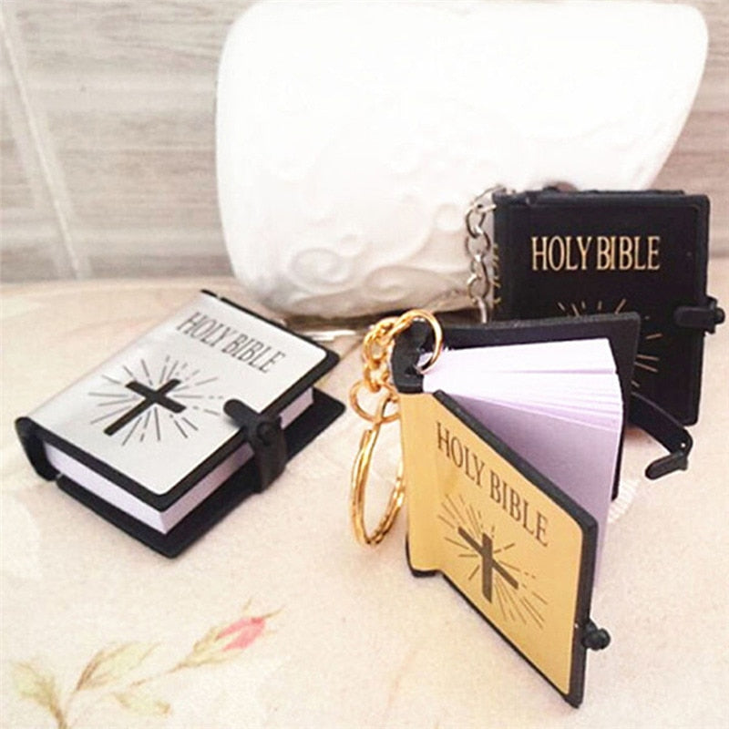 HolyBible Keychain - Thin Blue Line Wear