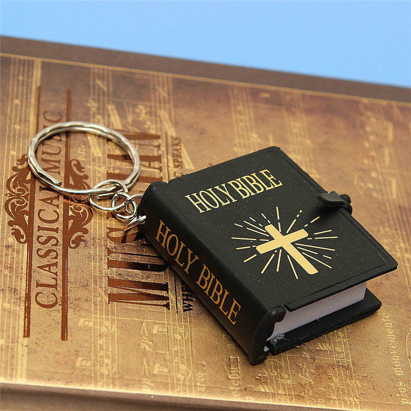 HolyBible Keychain - Thin Blue Line Wear