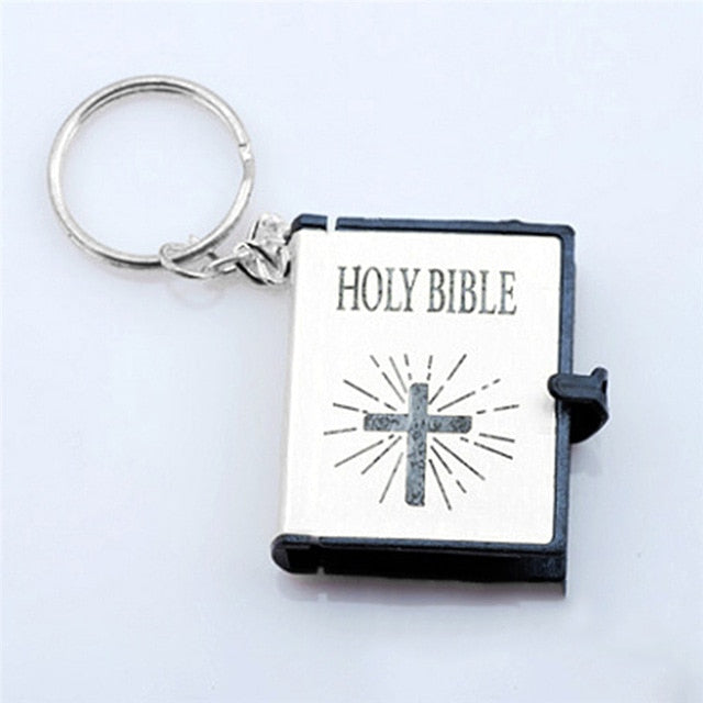 HolyBible Keychain - Thin Blue Line Wear