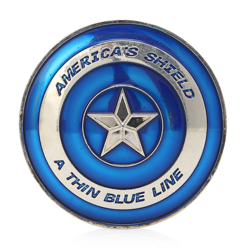 BLUE LIVES MATTER CHALLENGE COIN - Thin Blue Line Wear