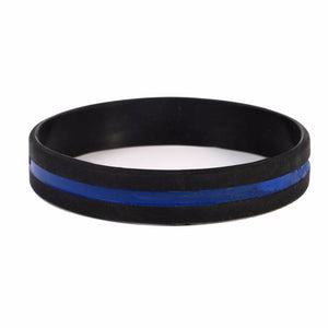 THIN BLUE LINE WRIST BAND - Thin Blue Line Wear