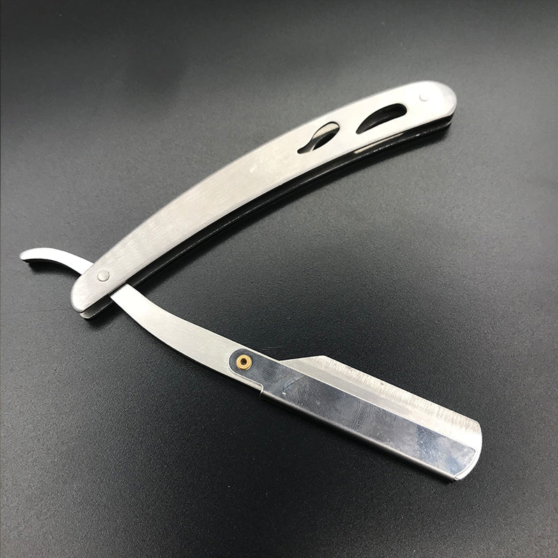 FREE-Professional Straight Edge Razor - Thin Blue Line Wear