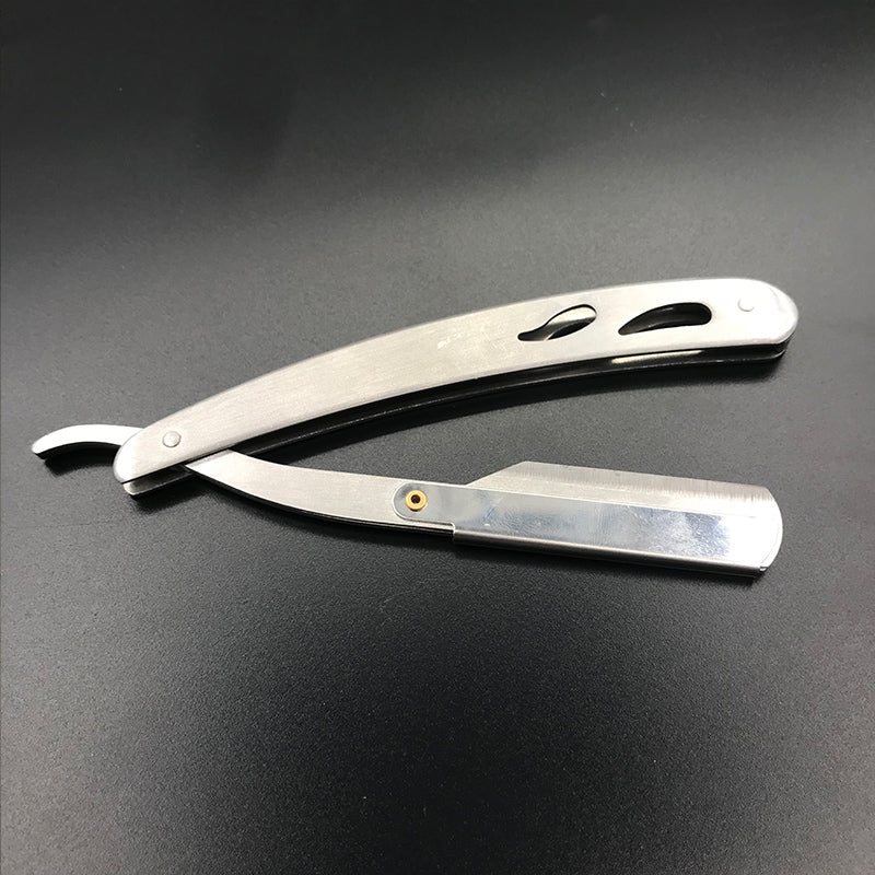 FREE-Professional Straight Edge Razor - Thin Blue Line Wear