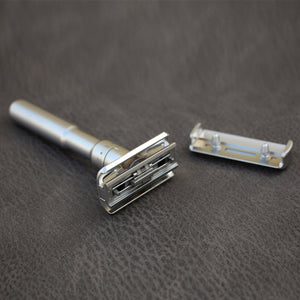 Adjustable Double Edge Classic Safety Razor - Thin Blue Line Wear