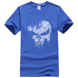 Punisher Printed T-shirt - Thin Blue Line Wear