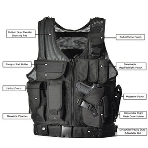 Law Enforcement Tactical Vest - Thin Blue Line Wear