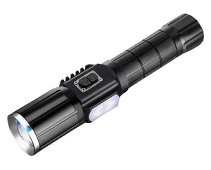 Tactical ultra bright flashlight+side light - Thin Blue Line Wear