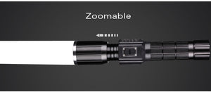 Tactical ultra bright flashlight+side light - Thin Blue Line Wear