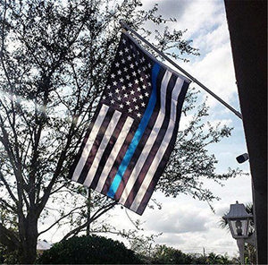 THIN BLUE LINE AMERICAN POLICE FLAG - Thin Blue Line Wear