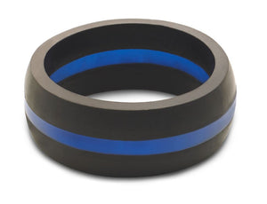 Thin Blue Line Silicone Ring - Thin Blue Line Wear